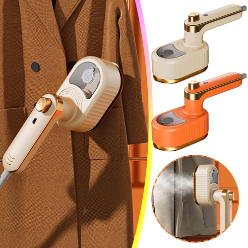 Powerful steam iron - instant heat, adjustable steam, fast wrinkle removal, non-stick soleplate, smooth ironing, suitable for all fabrics