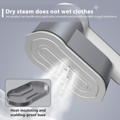 Smart Portable Iron - 6 Modes, LED Display, 120ml Water Tank, Compact and Portable, Suitable for Cotton/Silk/Wool Clothes, Suitable for Home/Travel