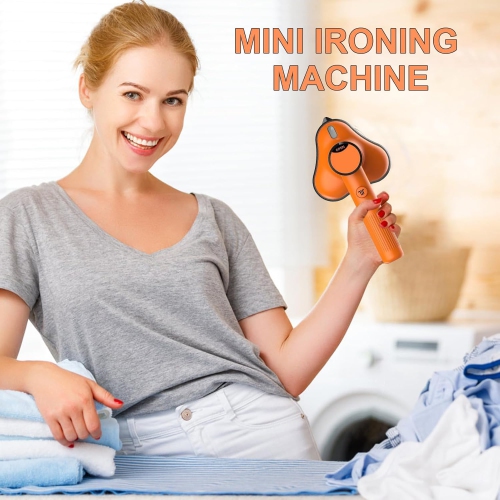 Portable Mini Iron – Fast Heating, Flexible Head & Compact for Travel/Home, Wrinkle-Free Clothes On-the-Go