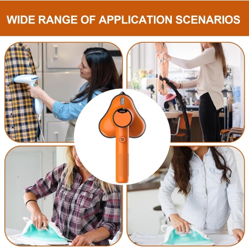 Portable Mini Iron – Fast Heating, Flexible Head & Compact for Travel/Home, Wrinkle-Free Clothes On-the-Go