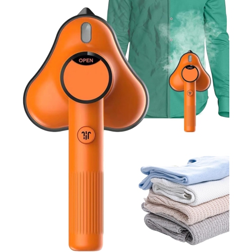 Portable Mini Iron – Fast Heating, Flexible Head & Compact for Travel/Home, Wrinkle-Free Clothes On-the-Go