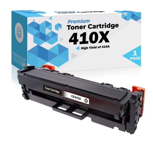 Ultra Toner® Compatible Replacement for HP 410A HP 410X Toner Cartridge CF410X Black Toner Color Laserjet Pro M452 M452dn M452dw M452nw MFP M377dw