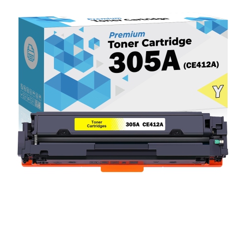 Ultra Toner® Compatible HP 305A CE412A Yellow Toner Cartridge CE410A HP Laserjet Pro Color M351A MFP M375nw M451 M451dn M451dw M451nw MFP M475 M475dw