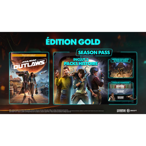 Star Wars Outlaws édition Gold (Switch 2)