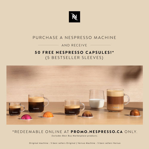 Machine à café/espresso Vertuo Pop+ Deluxe de Nespresso par Breville - Titane
