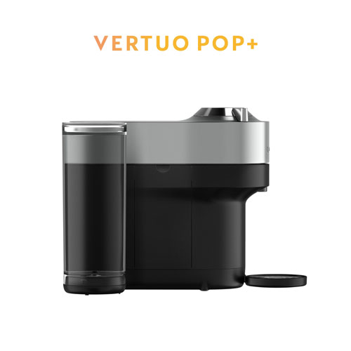 Nespresso Vertuo Pop+ Deluxe Coffee & Espresso Machine by De'Longhi - Titan