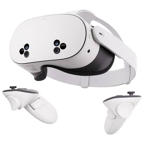 Remis à neuf - Casque de réalité virtuelle Meta Quest 3S de 256 Go