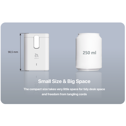 ADAM Elements Magnetic Wireless Mag 4 GaN 30W 4-in-1 Power Charging Station Foldable Stand for iPhone 12/13/14/15/16 series, White