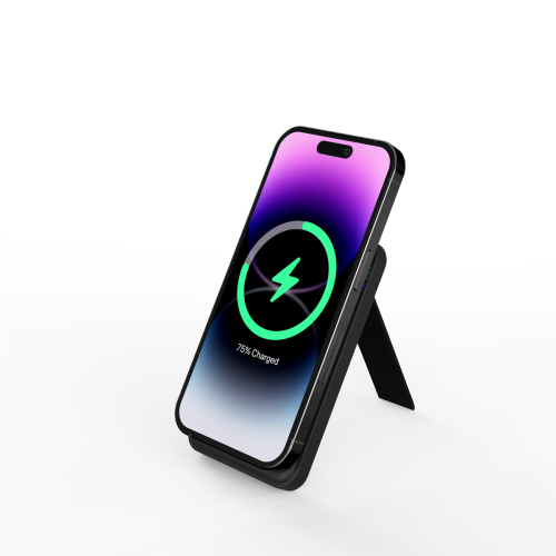 ADAM Elements Magnetic Wireless Mag 5 5-in-1 Power Charging Station with 10,000 mAh Power Bank for iPhone 12/13/14/15/16 series, Apple Watch and