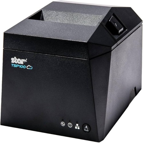 OPEN BOX Star Micronics TSP143IV-UE GY USB/Ethernet LAN Thermal Receipt Printer.