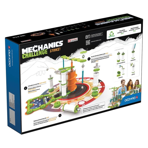 Le défi recyclé de Geomag Mechanics 185 pièces
