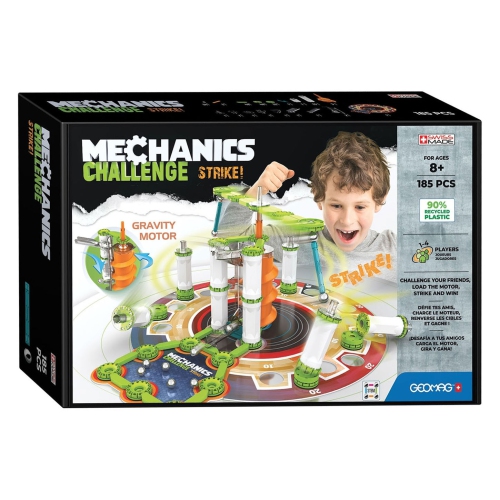 Le défi recyclé de Geomag Mechanics 185 pièces