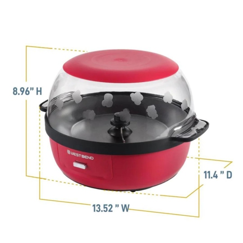 6 qt Stir Crazy Popcorn Popper -ETA Nov 30 2025