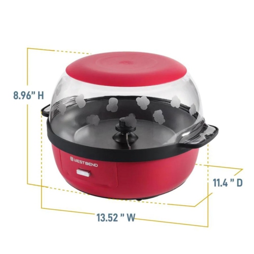 6 qt Stir Crazy Popcorn Popper -ETA Nov 30 2025