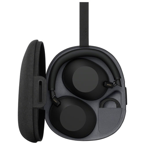 Casque d'écoute Bluetooth à suppression du bruit WH-1000XM6 de Sony - Noir
