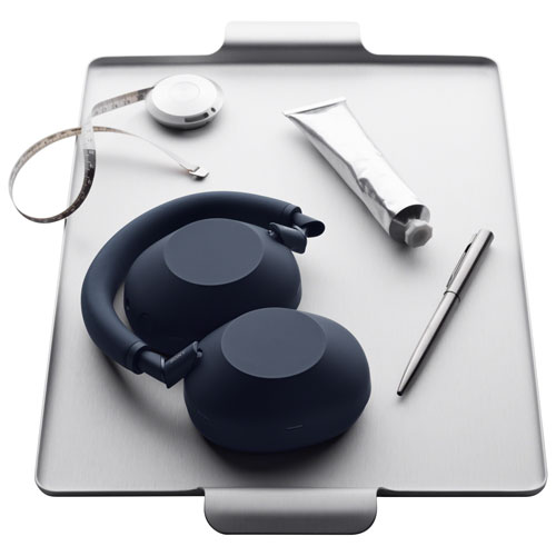 Casque d'écoute Bluetooth à suppression du bruit WH-1000XM6 de Sony - Bleu