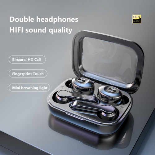 Two Pairs Of Dual Touch Wireless Audio Earphones, Suitable For Couples, With Ultra Long Battery Life, Stereo Sound Quality In The Ear