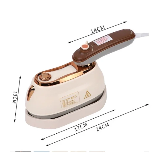 Portable 1000W Travel Steam Iron - 180° rotation, compact and portable, handheld, iron wrinkle-free clothes anytime, anywhere