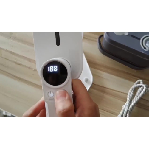 2-in-1 Travel Iron & Steamer – 10s Fast Steam, 8 Modes, Foldable Handle & LCD Display for Compact Wrinkle-Free Clothes On-the-Go