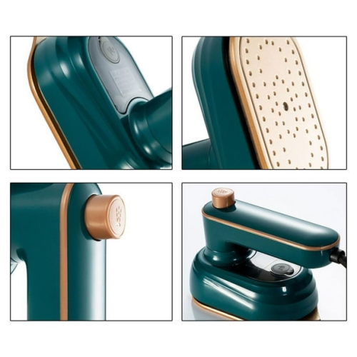 Défroisseur à vapeur portatif – Défroissage rapide, pliant à 90°, sans danger pour la maison et les voyages