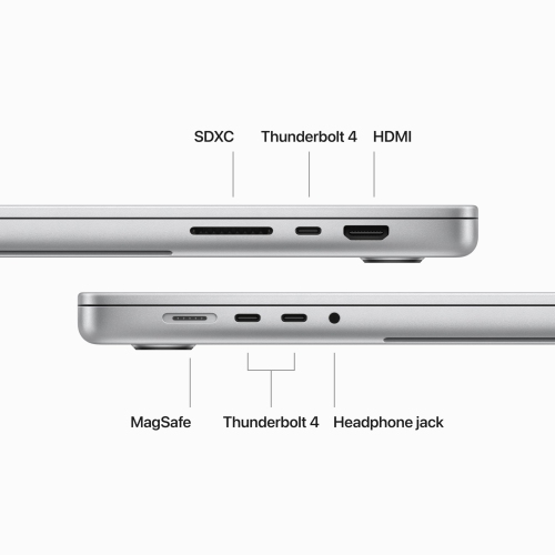 2023 Apple MacBook Pro with M3 Max chip (16.2-inch, 36GB RAM, 1TB SSD Storage) Silver (Renewed Premium) by APPLE - Refurbished condition - Image 6
