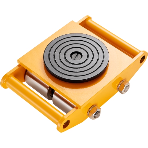 VEVOR 4PCS Machinery Skate Dolly,26455LBS/12T Industrial Machinery Mover,Carbon Steel Machinery Skate & 4 Carbon Steel Wheels and 360° Rotation