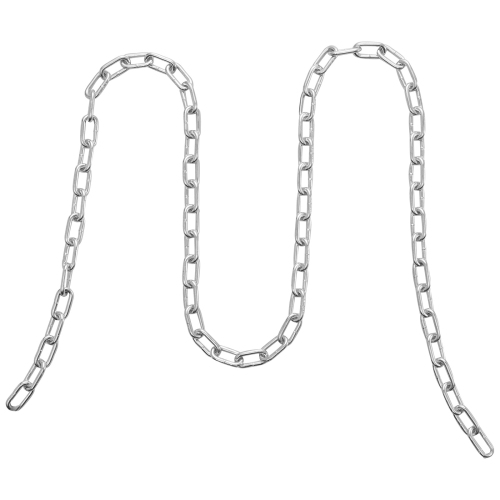 VEVOR 3/16" x 10' Proof Coil Chain,1100 lbs Safe Working Load, Zinc Plated Proof Tested Coil Chain with Two Quick Links, Galvanized Carbon Steel Link