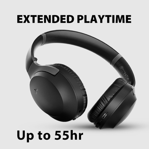 Avantalk Aria Pro 3 - Bluetooth 5.3 Noise-Cancelling Headphones with Detachable Mic & USB-C Dongle for Work Calls & Music in Noisy Office or at Home,