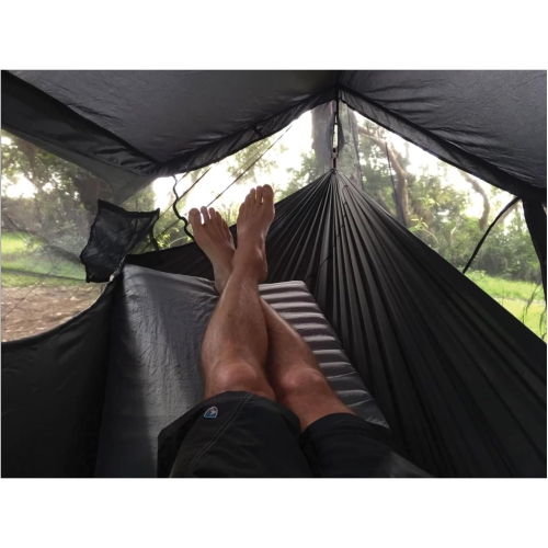 Hammock Bliss Sky Tent 2 - A Revolutionary Tent for 1 or 2 Hammocks Off The Ground - Stay Dry from The Rain, Safe from The Bugs