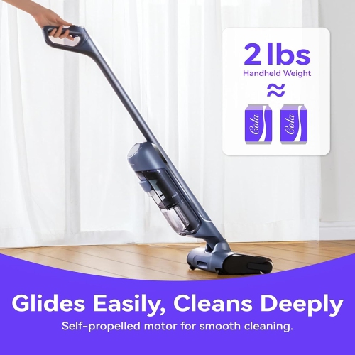 NARWAL S20 Pro Cordless Vacuum Mop, Self-Cleaning Wet-Dry Cleaner for Hard Floors