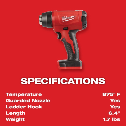 Milwaukee Tool M18 18V Cordless Compact Heat Gun