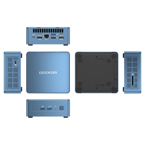 GEEKOM Mini PC Mini IT13, 13th Gen Intel i9-13900HK NUC13 Mini Computers(14 Cores,20 Threads) 32GB DDR4&2TB M.2 2280 NVMe Gen4*4 SSD, Windows 11 Pro