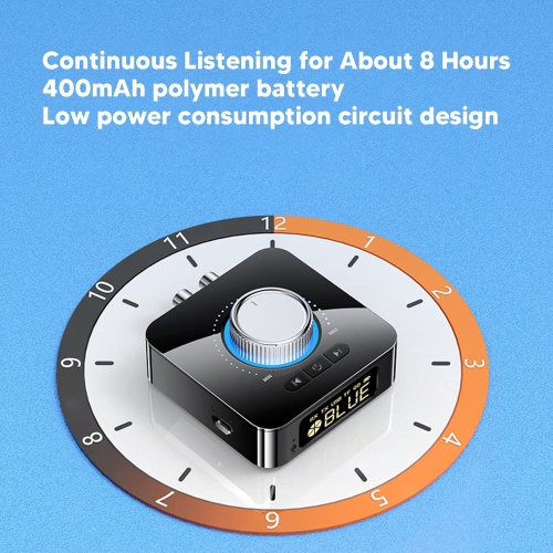 Digital display 5.0 Bluetooth audio receiver transmitter 2 in 1 AUX audio adapter converter 2in1 new