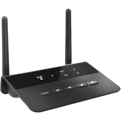 Adaptateur audio émetteur-récepteur RCA Bluetooth 5,0 Prise auxiliaire de 0,138&nbsp;po pour ordinateur de téléviseur avec 2 antennes pour téléphone