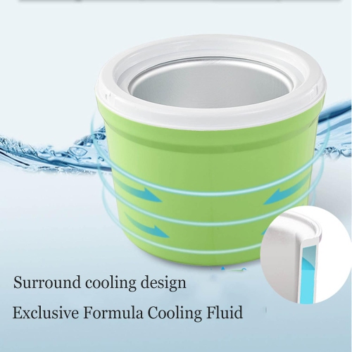 machine à crème glacée 1200&nbsp;ml, machine à crème glacée maison - grande capacité, facile à nettoyer, dessert maison 30 minutes, compact et