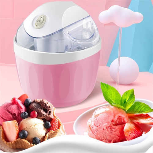 Machine à crème glacée à congélation rapide – Machine à dessert santé 500&nbsp;ml, compacte et portative, agitation à 360°, aucun résidu de glace,