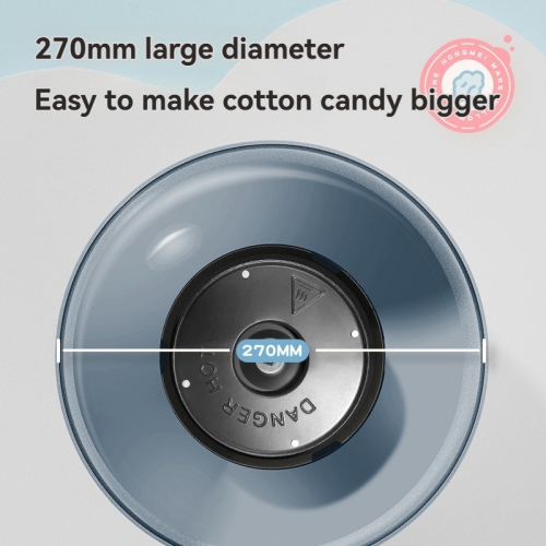 Cotton candy machine for home and party Mini fancy candy machine Detachable and easy to clean One-touch operation, can make sugar and hard candy