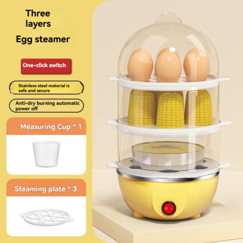 Multifunctional cooking pot - one-button operation, anti-dry burn protection, stainless steel material, safe to use, easy to disassemble and wash,