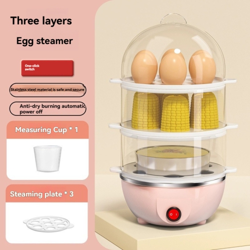 Multifunctional cooking pot - one-button operation, anti-dry burn protection, stainless steel material, safe to use, easy to disassemble and wash,