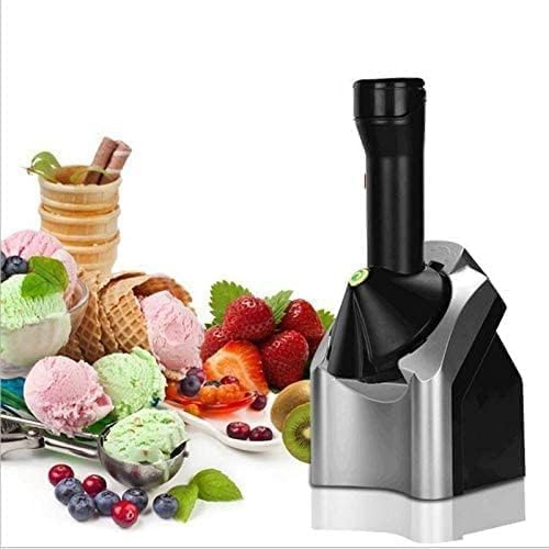Fruit soft serve ice cream machine, electronic frozen yogurt machine, sorbet machine for frozen fruit desserts, portable home use