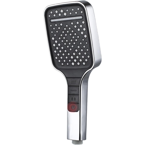 High Pressure Shower Head Removable 7 Mode Rain Shower Head Handheld Shower Head - Silver （Shower head only）