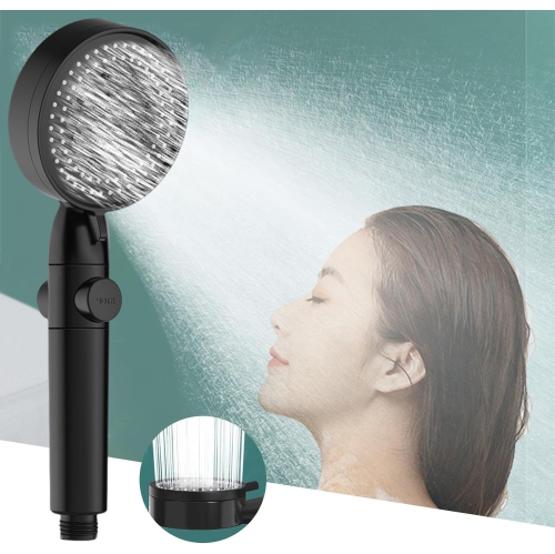 douche à main, douche haute pression, pomme de douche à main avec tuyau de douche à main et tuyau 1,5&nbsp;m