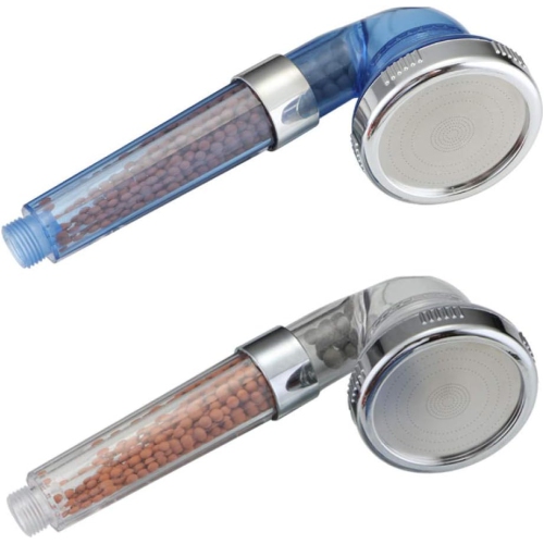 GREEN SCENIC  Ion Shower Head \w Three Modes, High Pressure, Filter And Water, Negative Ion Energy Ball, Handheld Shower, Three-Level Negative Ion