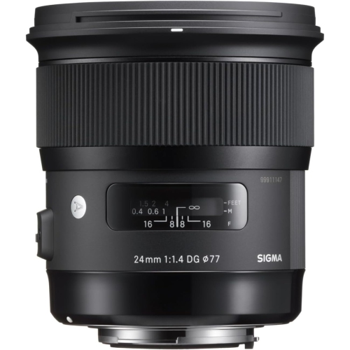 SIGMA  24MM F/1.4 Dg Hsm A Wide-Angle-Prime Lens for Nikon F-Mount Cameras