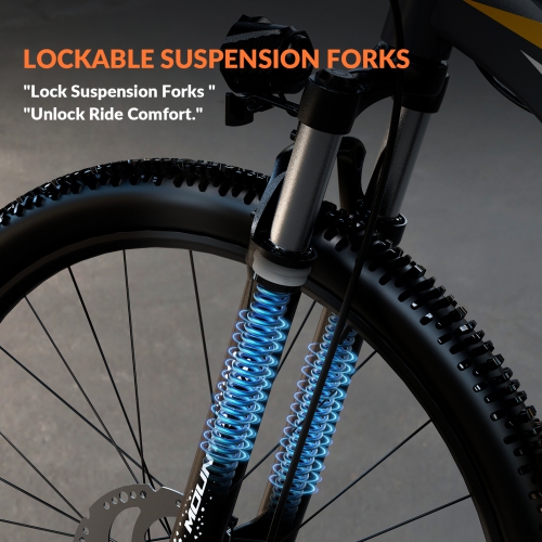 5TH WHEEL BB17 Electric Bike, 700W Peak Motor, 37KM/H Max Speed, Color LCD Display, 7-Speed Gear, Front Suspension, Commuting & Mountain Ebike