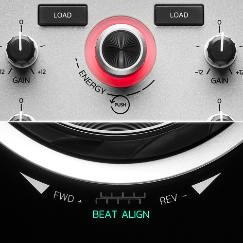 Hercules DJControl Inpulse 500 Silver Edition 2-Channel DJ Controller w/DJUCED