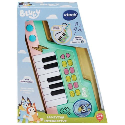 VTech Bluey Keytar - Blue - French