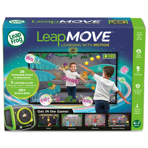 LeapFrog LeapMove Motion Learning Game - English