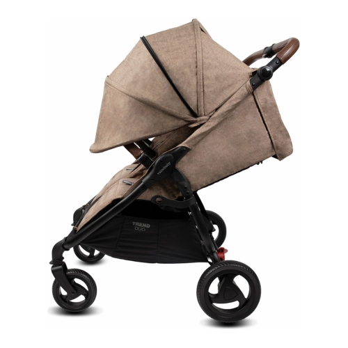 Poussette double légère Trend Duo de Valco - Cappuccino