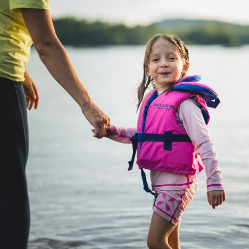 Veste de flottaison Nimbus de Salus pour bébé - Bleu teint par noeud 20-30&nbsp;lb